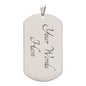 Happy Birthday Husband - The One & Only Forever - Dog Tag