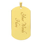 Happy Birthday Husband - The One & Only Forever - Dog Tag