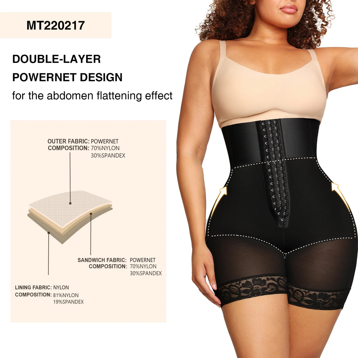 VRLZ® Instant High-Waist Sculpting Butt-Lifting Shaper Shorts