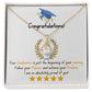 Graduation - Beginning Of Your Journey - Alluring Beauty Necklace