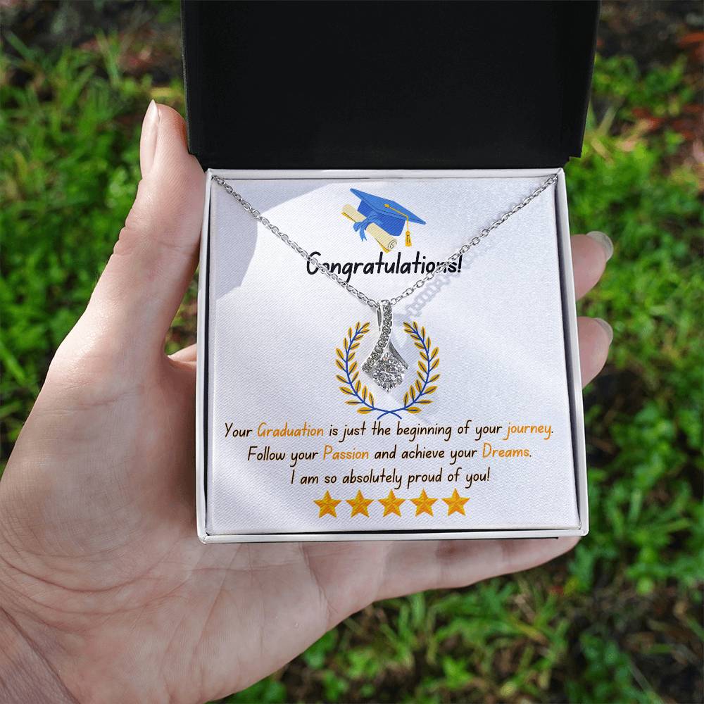 Graduation - Beginning Of Your Journey - Alluring Beauty Necklace