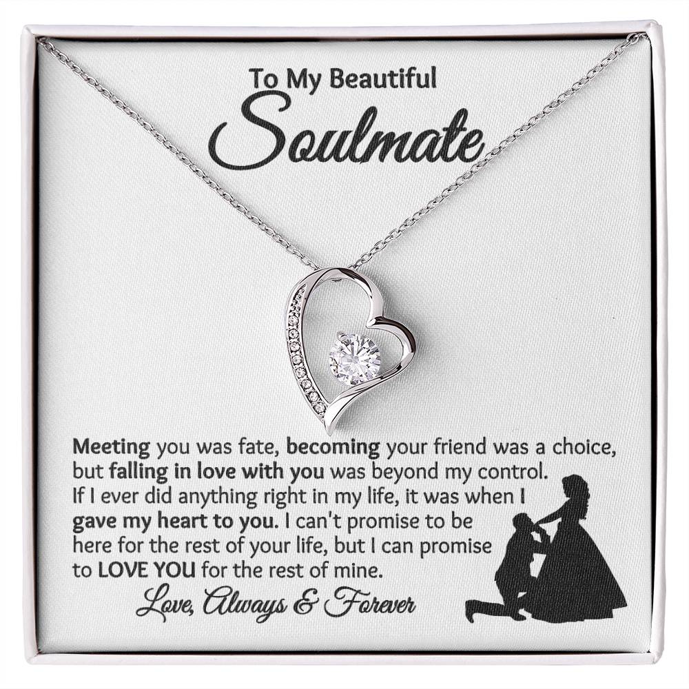 Soulmate - Falling In Love With You - Forever Love Necklace - [WbBt1[