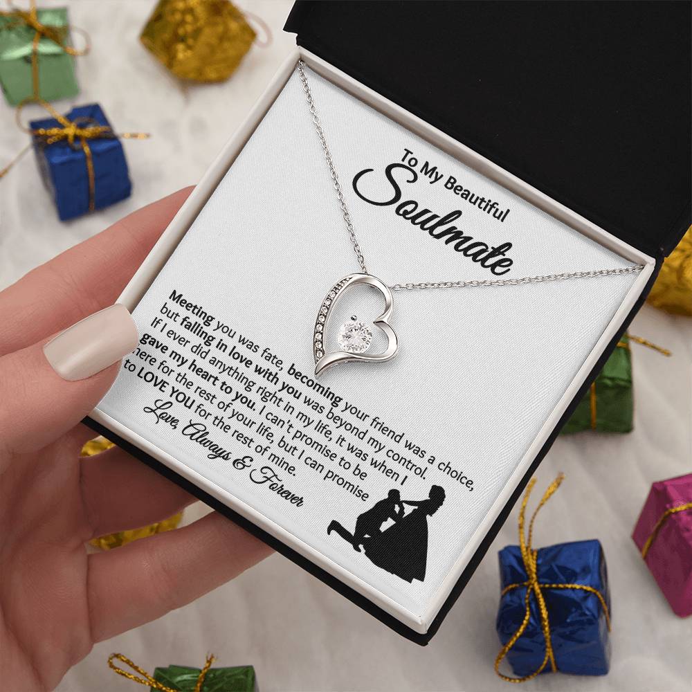 Soulmate - Falling In Love With You - Forever Love Necklace - [WbBt1[