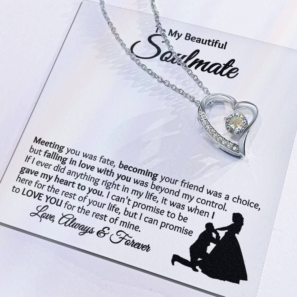 Soulmate - Falling In Love With You - Forever Love Necklace - [WbBt1[