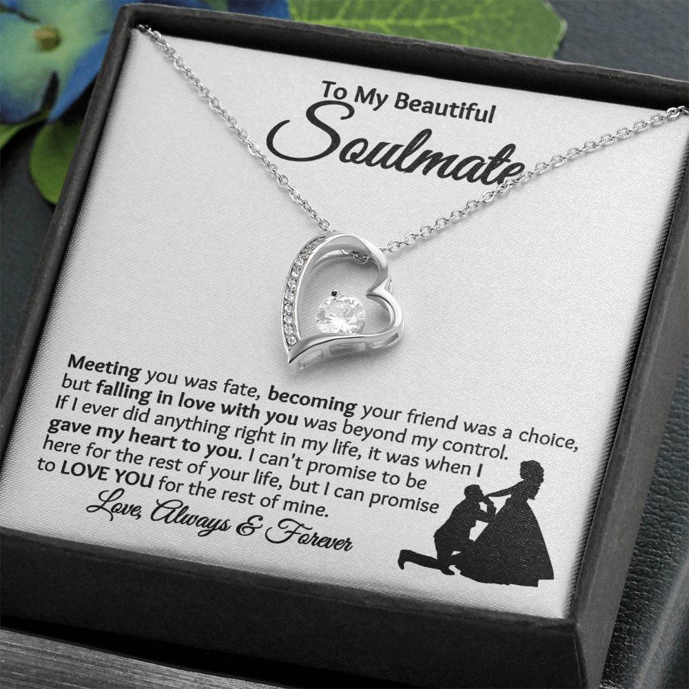 Soulmate - Falling In Love With You - Forever Love Necklace - [WbBt1[