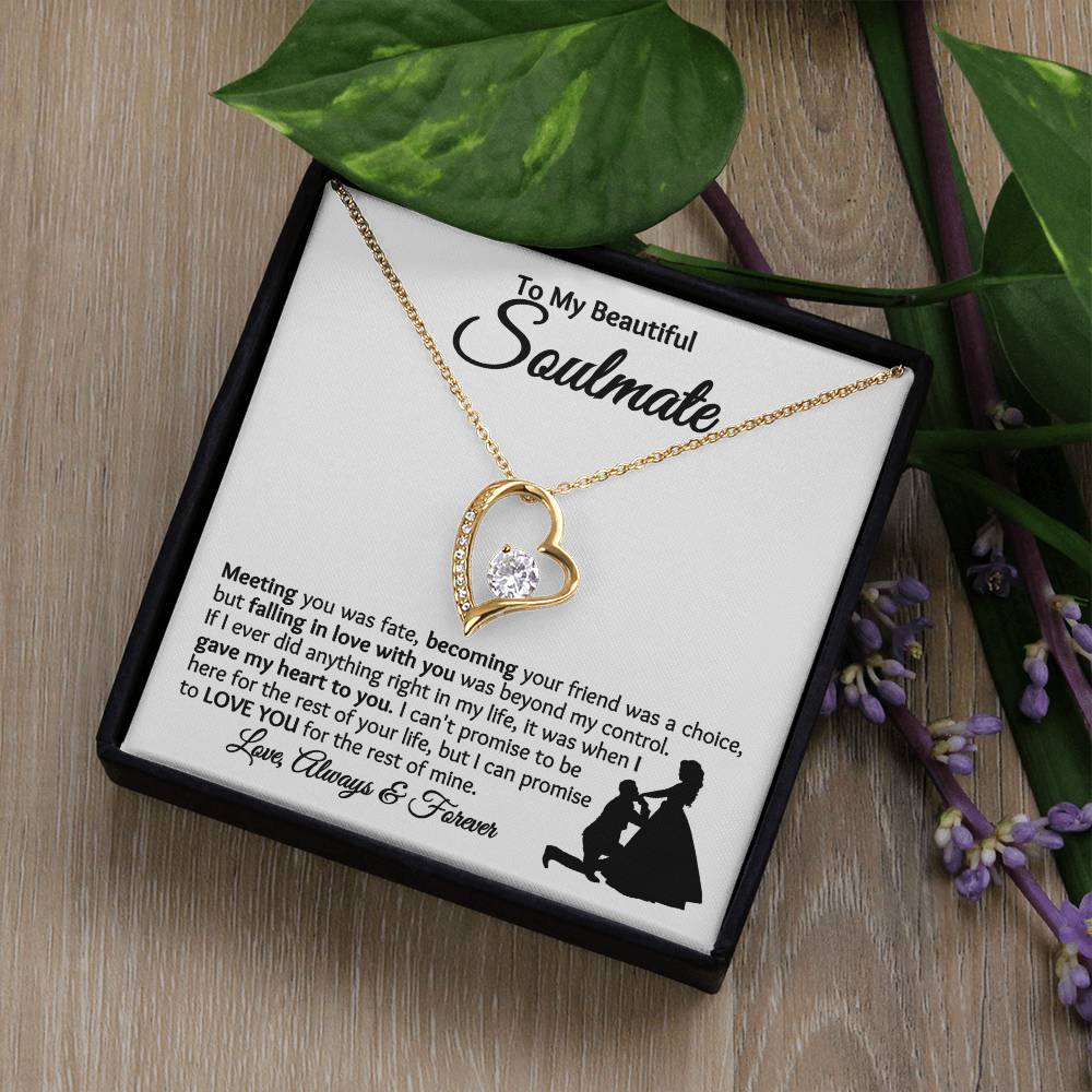 Soulmate - Falling In Love With You - Forever Love Necklace - [WbBt1[