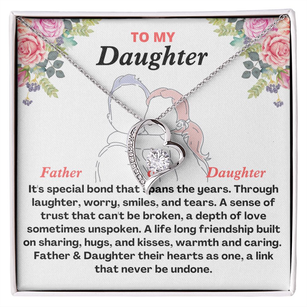 Daughter - A Link That Can't Be Undone | Forever Love Necklace