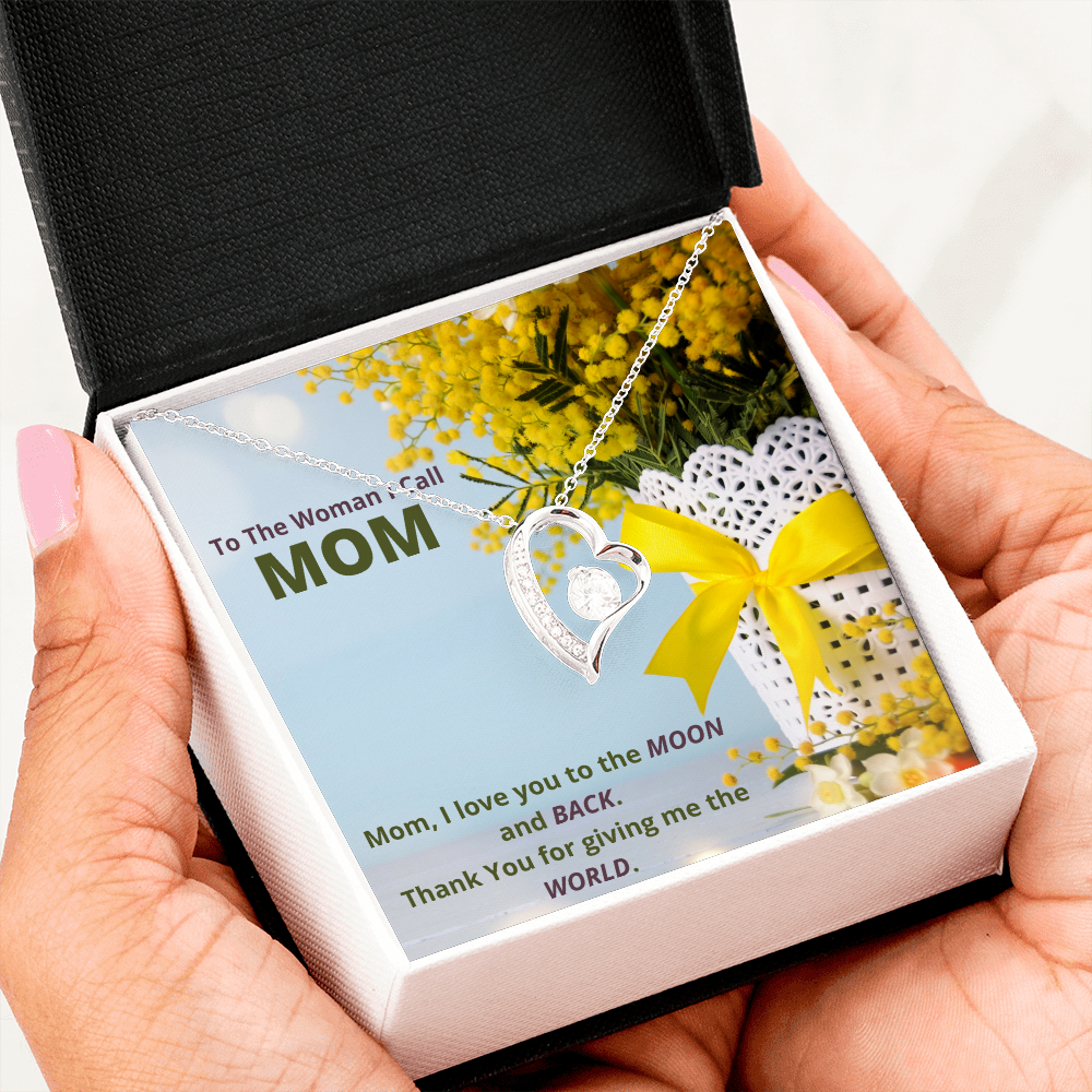 Forever Love Necklace | Mom, I Love You to The Moon and  Back